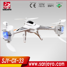 2015 NUEVO Cheerson CX-33 6-axis gyro drone one key landing y despegue rc quad drone helicóptero profesional